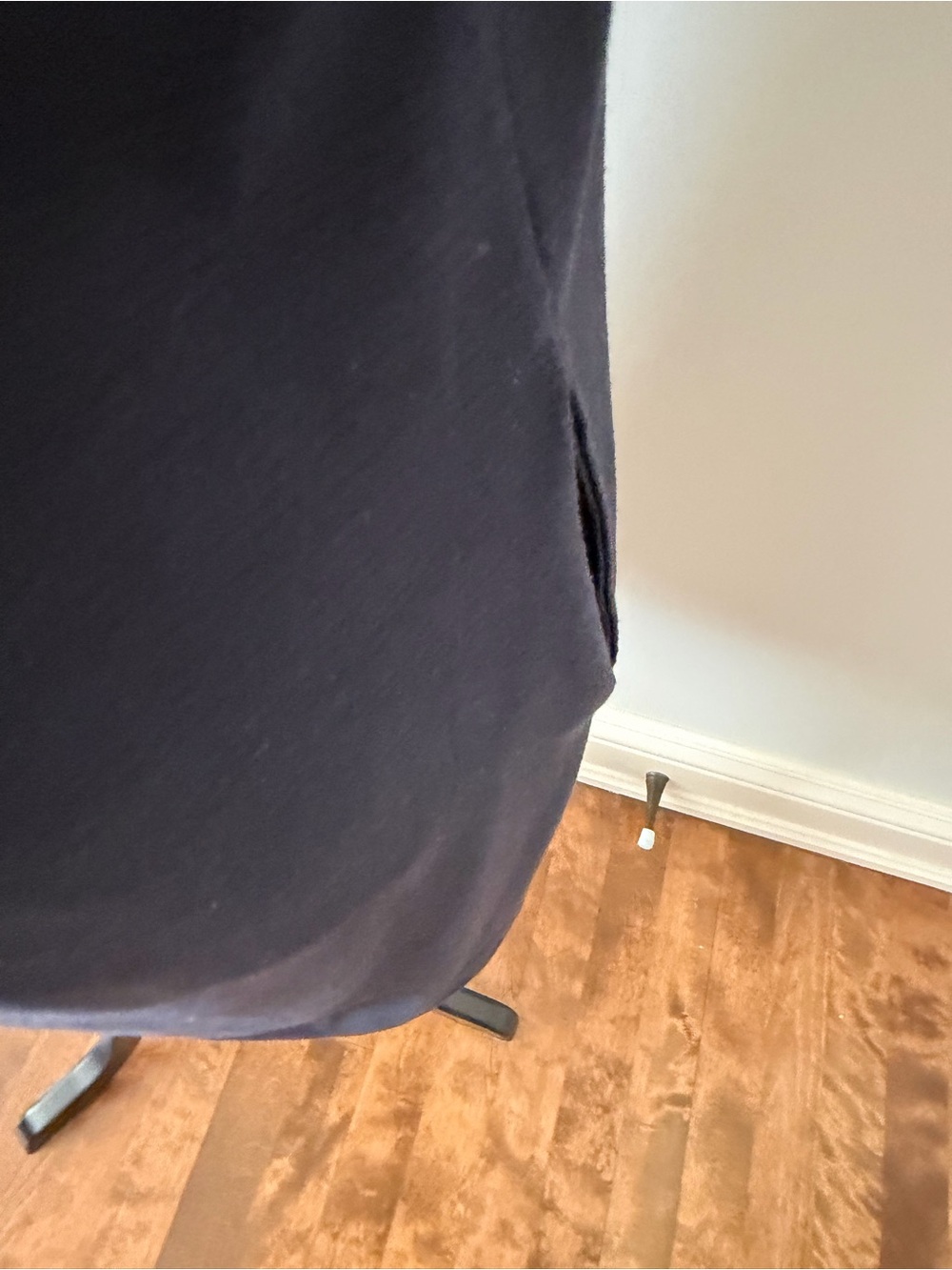 Loewe Navy Polo Dress with White Trim - Picture 5 of 6